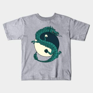 Dragon YinYang Kids T-Shirt